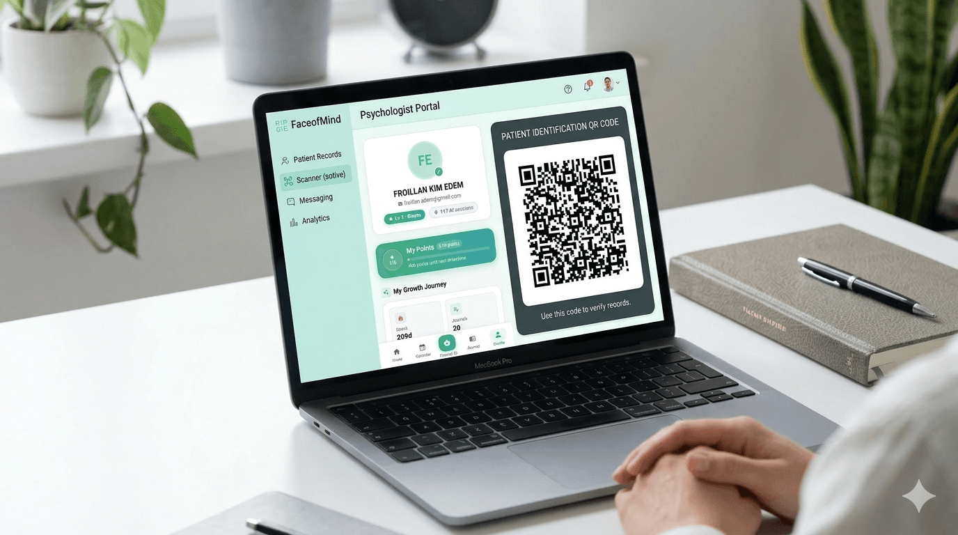 Scan the patient QR code